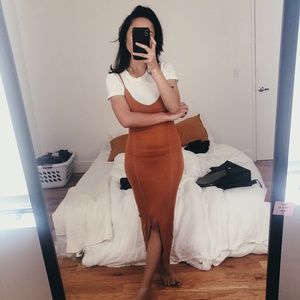 Knit Midi Slip Dress (Urban Outfitters - NEW!)